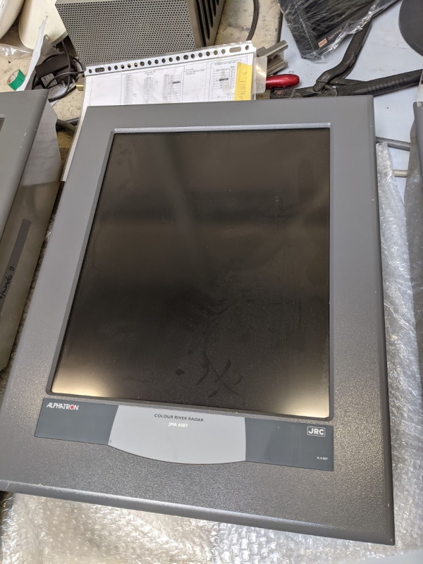 Alphatron JMA-608 TFT River Radar — Tested