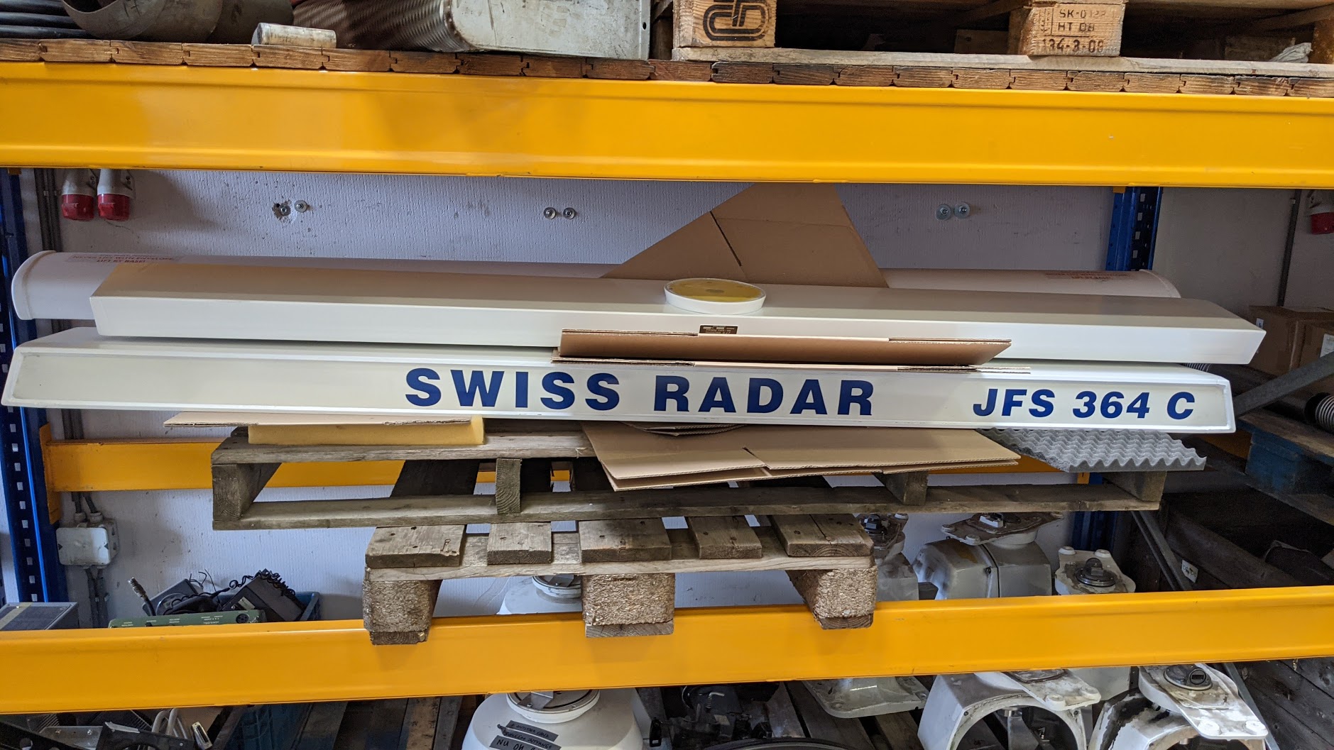 Swiss Radar CH-6343 Antenna Array for JFS-364 — 6ft, 7ft or 9ft