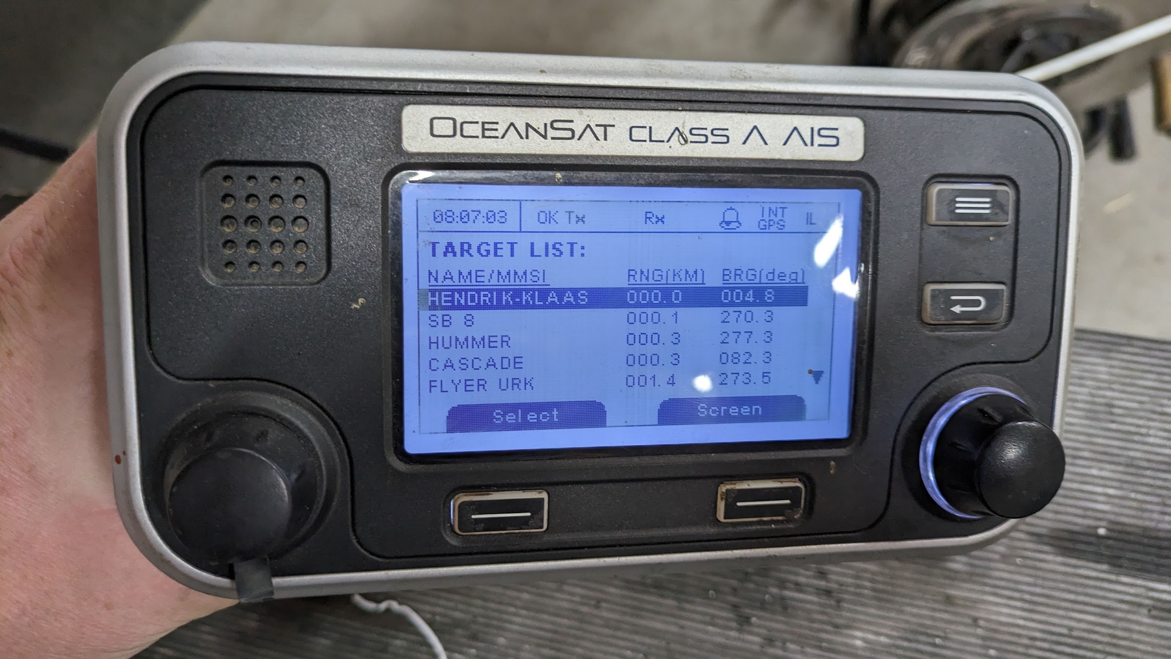 Oceansat Class A AIS Transceiver — Tested
