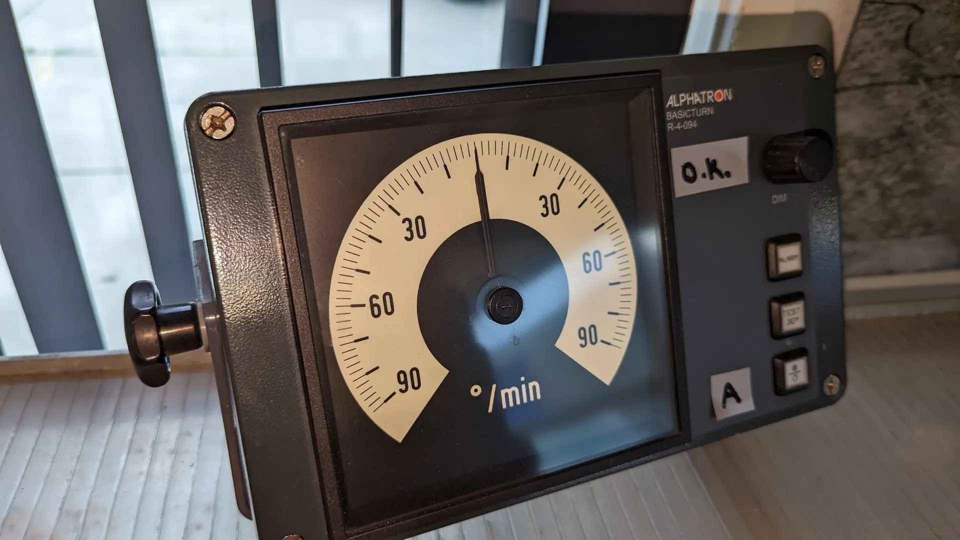 Alphatron BasicTurn Rate of Turn Indicator — Refurbished