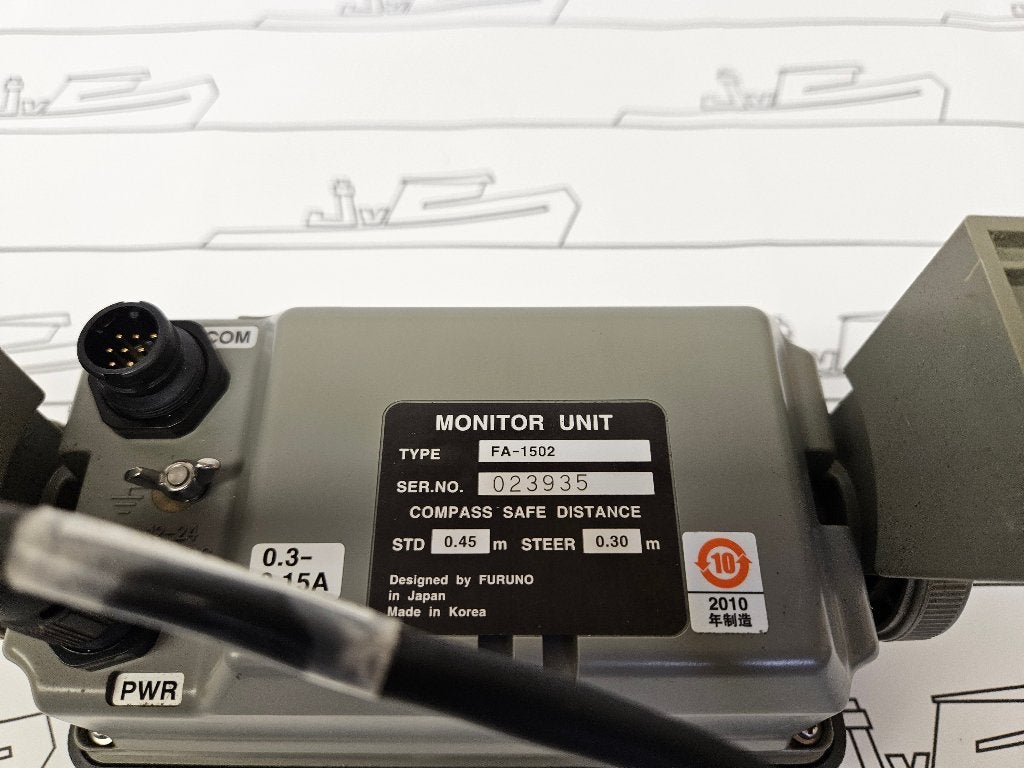 Furuno FA-150 Class A AIS Transponder Set — Tested — foto 7 van 7