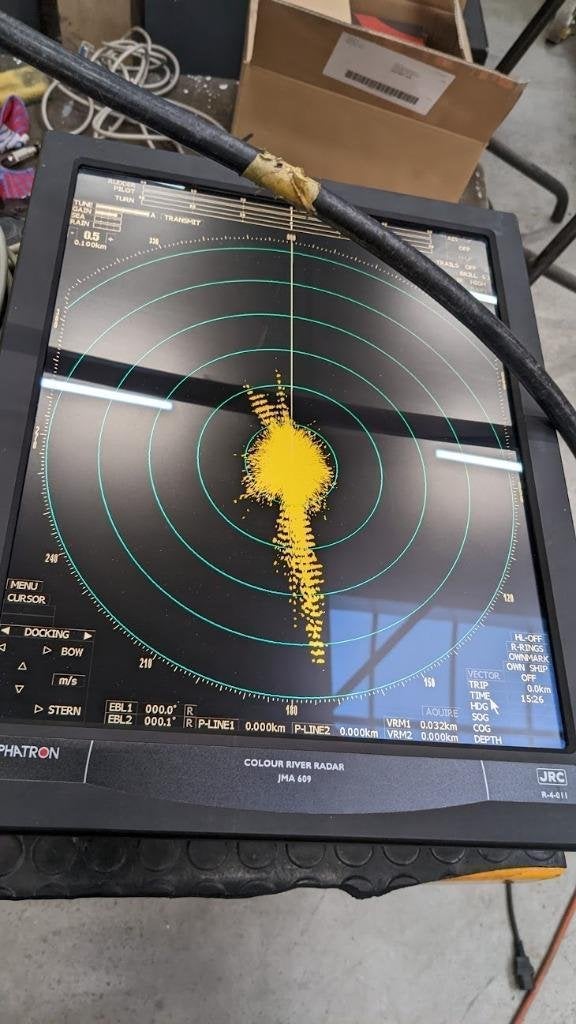 Alphatron JMA-609 River Radar Set — Refurbished