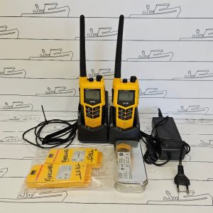 Sailor SP3520 GMDSS Portable VHF Radio — Tested (2 units with accessories)