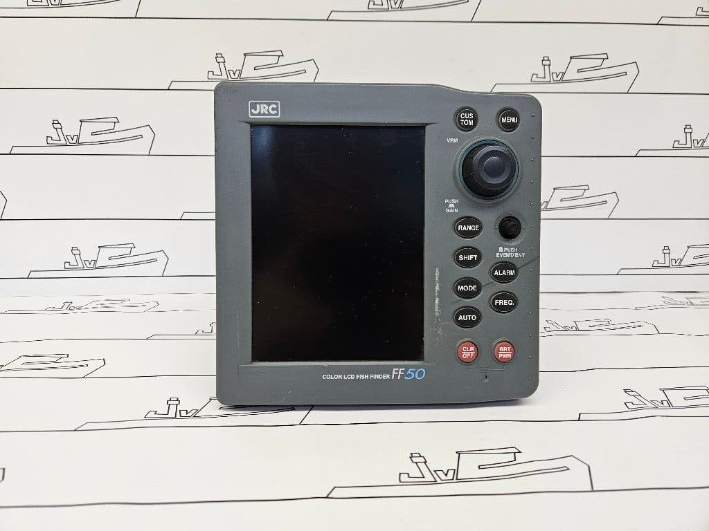 JRC FF50 Fish Finder / Echo Sounder — Tested