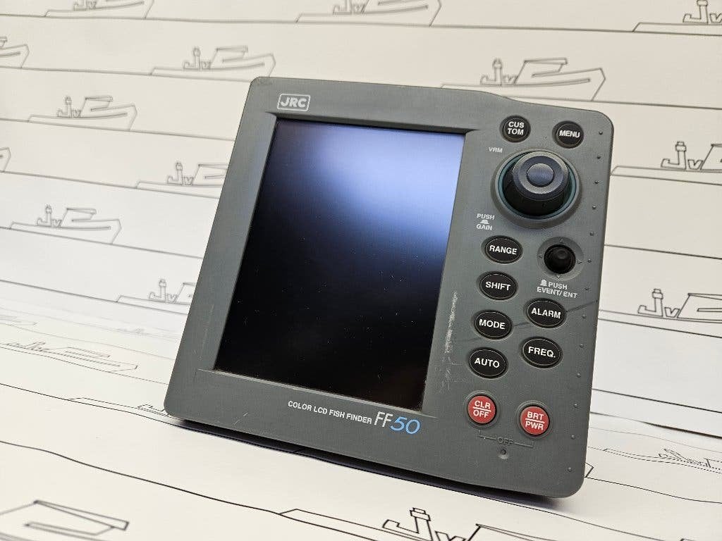 JRC FF50 Fish Finder / Echo Sounder — Tested — foto 3 van 7