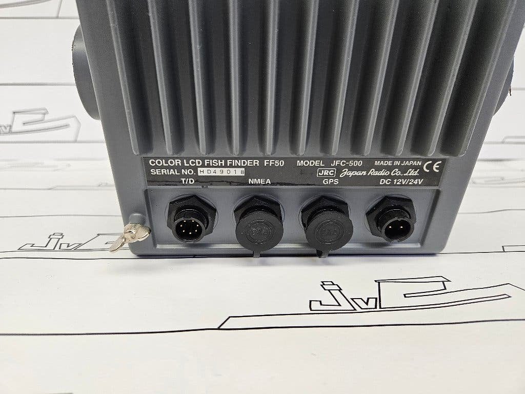 JRC FF50 Fish Finder / Echo Sounder — Tested — foto 6 van 7