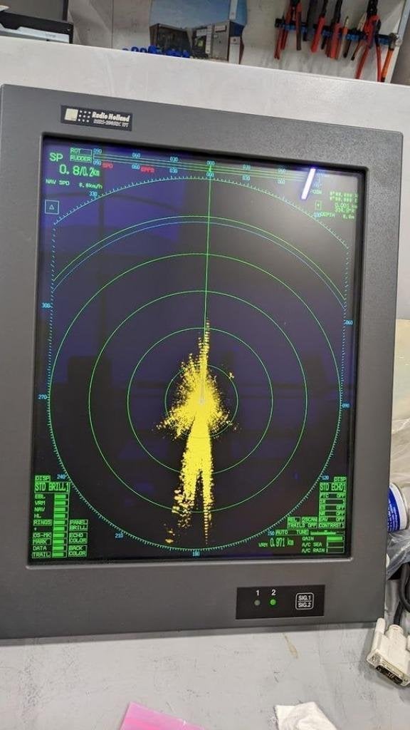 Radio Holland RHRS-2005 TFT River Radar — Refurbished