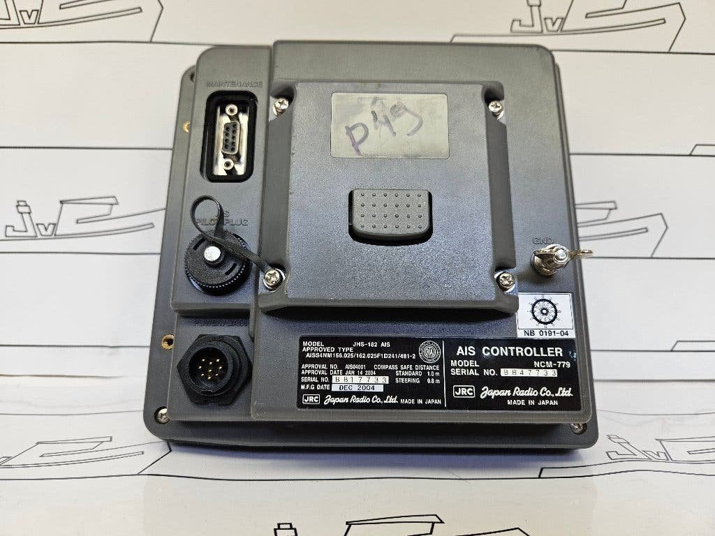 JRC AIS Set with Connecting Box and NCM-779 Controller (JHS-182) — Tested — foto 6 van 10