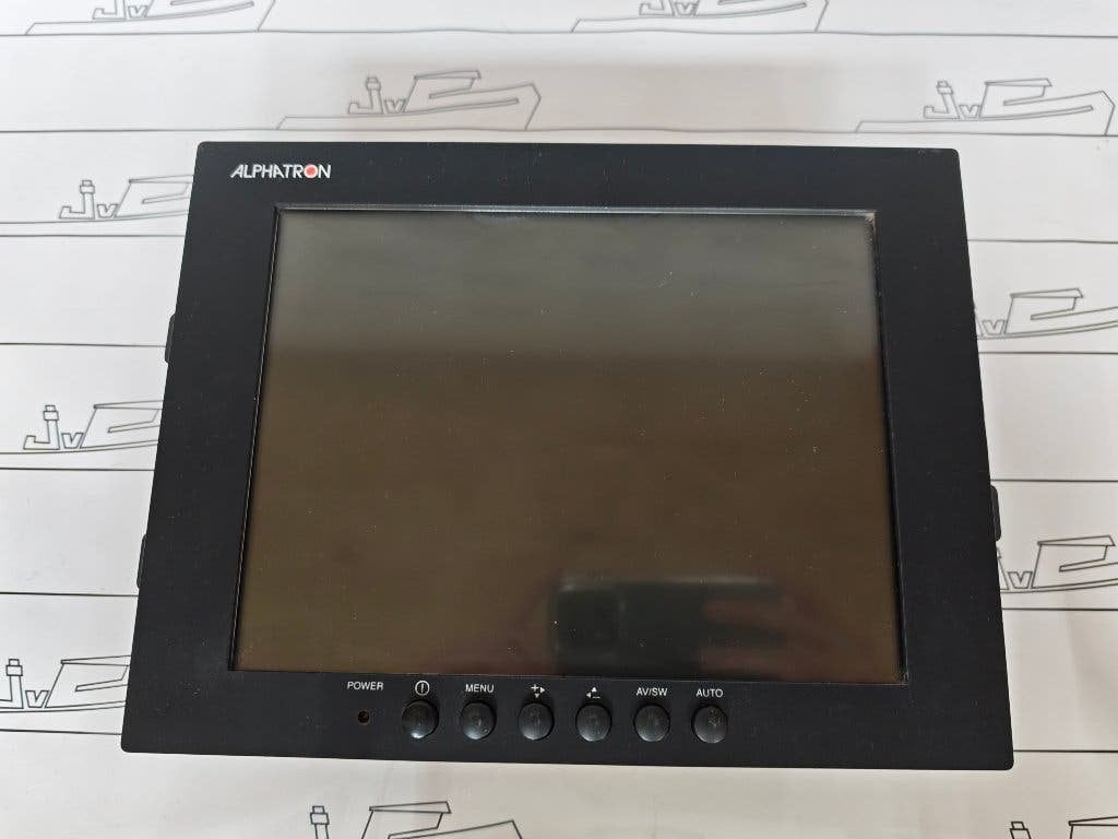 Alphatron Marine HG-10W12 10.4" TFT Monitor — Tested