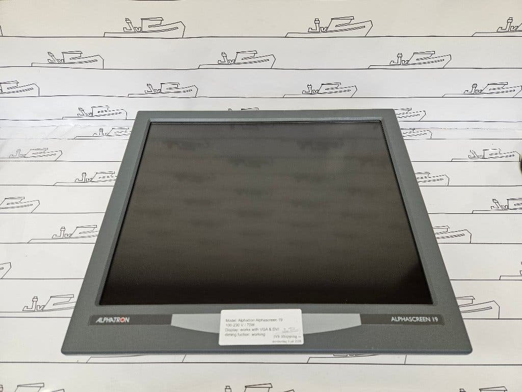Alphatron AlphaScreen 19" Marine Display — Tested — foto 2 van 6