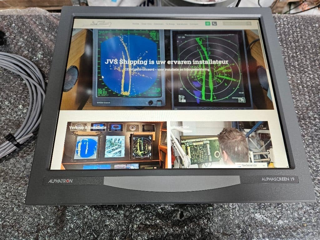 Alphatron AlphaScreen 19" Marine Display — Tested — foto 6 van 6