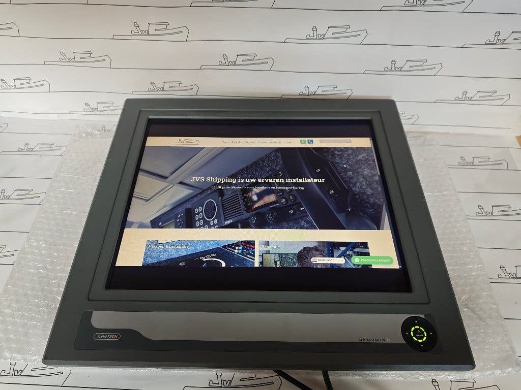 Hatteland Alphatron AlphaScreen JH 19T14 ALD 19" Marine Monitor — Refurbished — foto 2 van 10