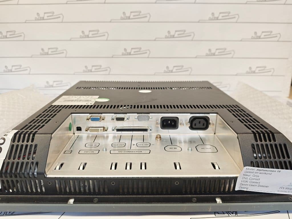 Hatteland Alphatron AlphaScreen JH 19T14 ALD 19" Marine Monitor — Refurbished — foto 7 van 10