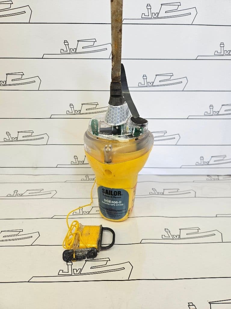 Sailor SGE-406-II Satellite EPIRB with Integrated GPS — Used