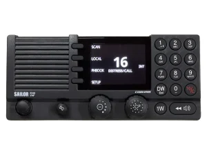 Sailor 6248 VHF marifoon, voorzijde